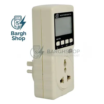 وات‌ متر و تستر مصرف برق پریزی بنتک مدل BENETECH GM86
