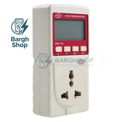 ​وات‌ متر دیجیتال و مانیتور مصرف برق بنتک مدل BENETECH GM89