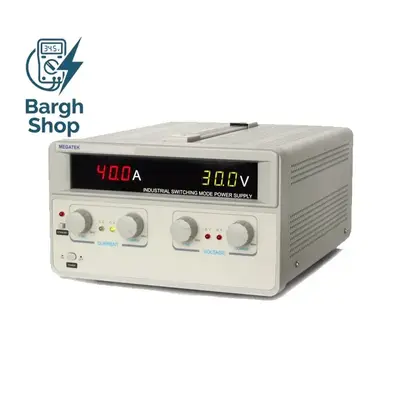 منبع تغذیه متغیر ۳۰ ولت ۳۰ آمپر مگاتک MEGATEK MP-3030-S