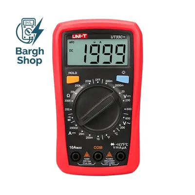 مولتی‌متر دیجیتال دما دار یونیتی UNI-T UT33C 
