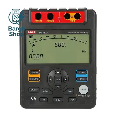 میگر و تستر مقاومت عایق ۵۰۰۰ ولت یونیتی UNI-T UT513A
