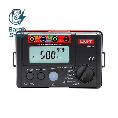 تستر چندکاره (میگر و تستر ارت و محافظ جان) یونیتی UNI-T UT526