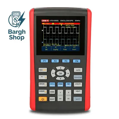  اسیلوسکوپ دیجیتال پرتابل و دستی یونیتی UNI-T UTD1050DL